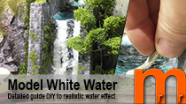 How to make ocean or lake water with wave effect low cost & EASY, using toilet paper and glue. Unlike many other methods, you dont need to be an skilled artist to get a realistic water effect. Perfect for your model railroad / Railway, RPG miniature terrain, tabletop fantasy or diorama scenery.